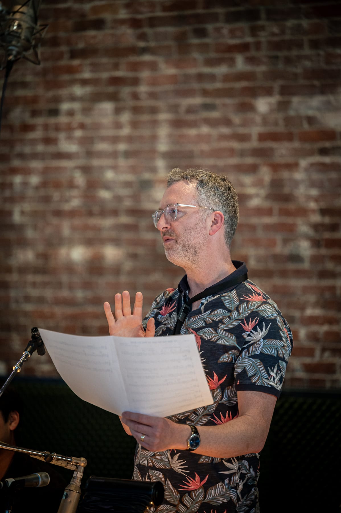 James Danderfer with the Vancouver Jazz Orchestra