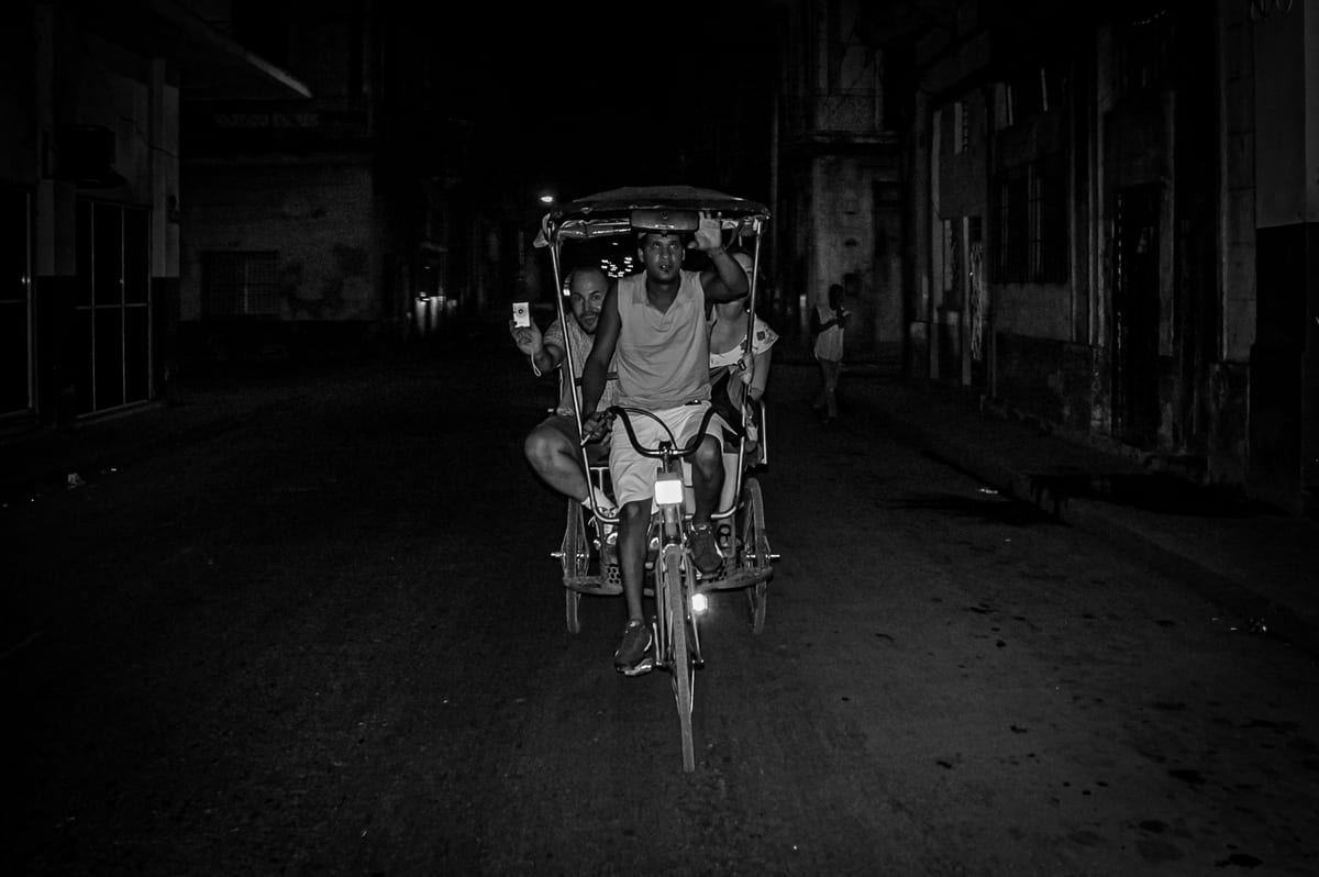 Nighttime Transportation in Havana