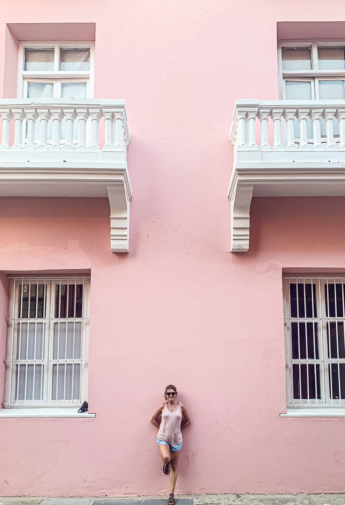Obligatory pic of Wife in Cartagena